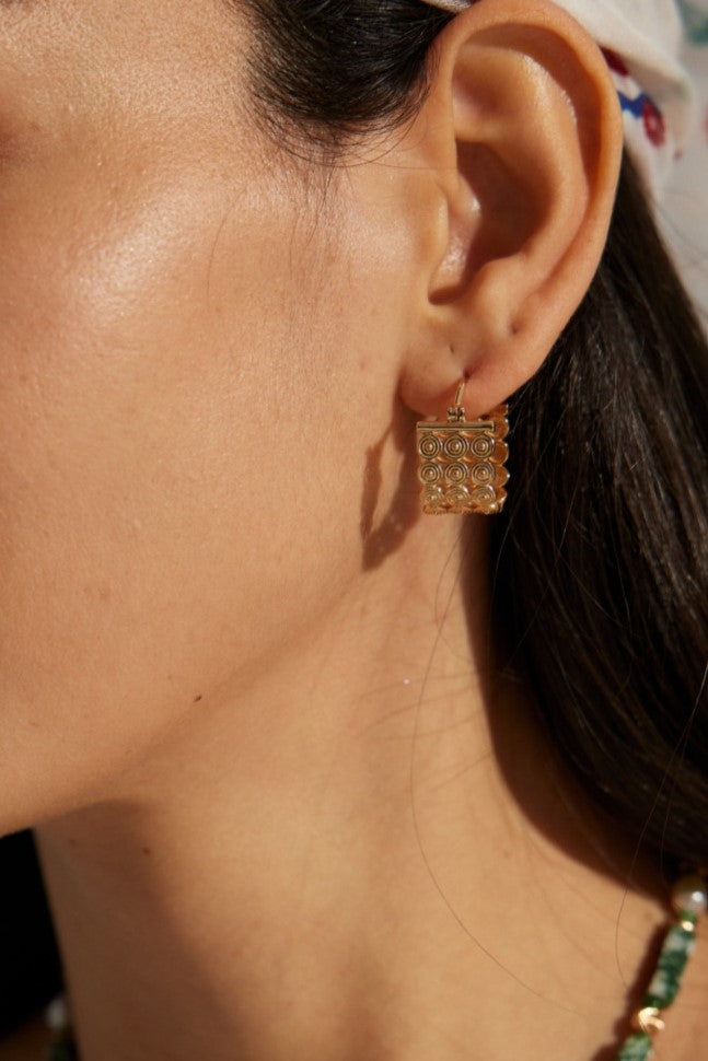 Gridlight Earrings